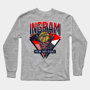 Ingram Retro New Orleans Throwback Long Sleeve T-Shirt